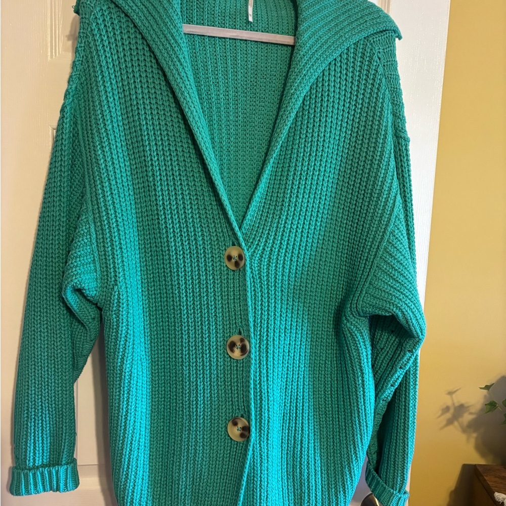 Free People Swim Too Deep CardIGAN NWOT - Picture 12 of 13